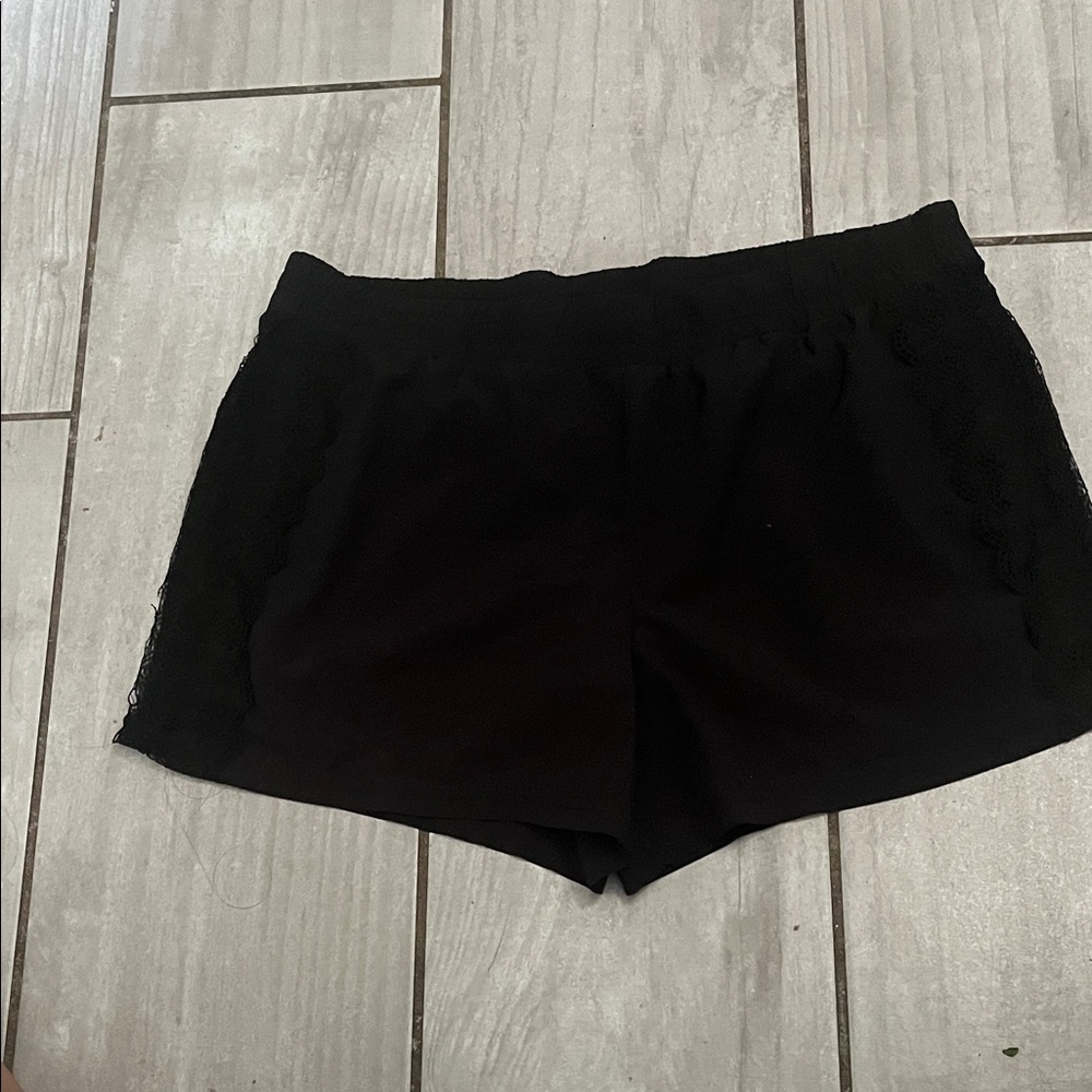 Fabletics Black High Waist Women's Shorts